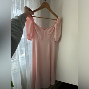 Aritzia pink dress